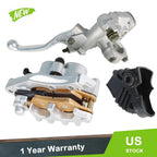 Front Master Cylinder Lever + Brake Caliper for Honda CR125R 250R CRF250X 450X (2000–2023)