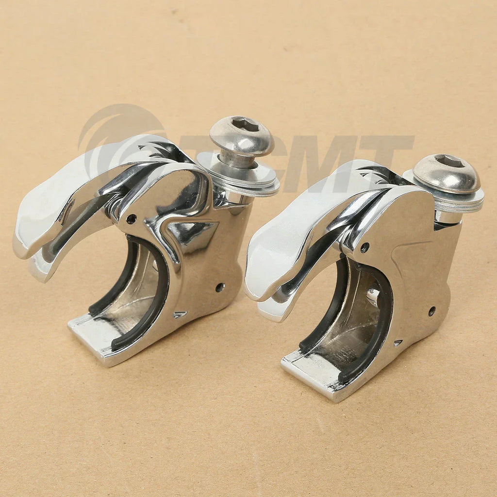41mm Windshield Clamps for Harley Dyna Wide Glide Softail Night Train (88-13)