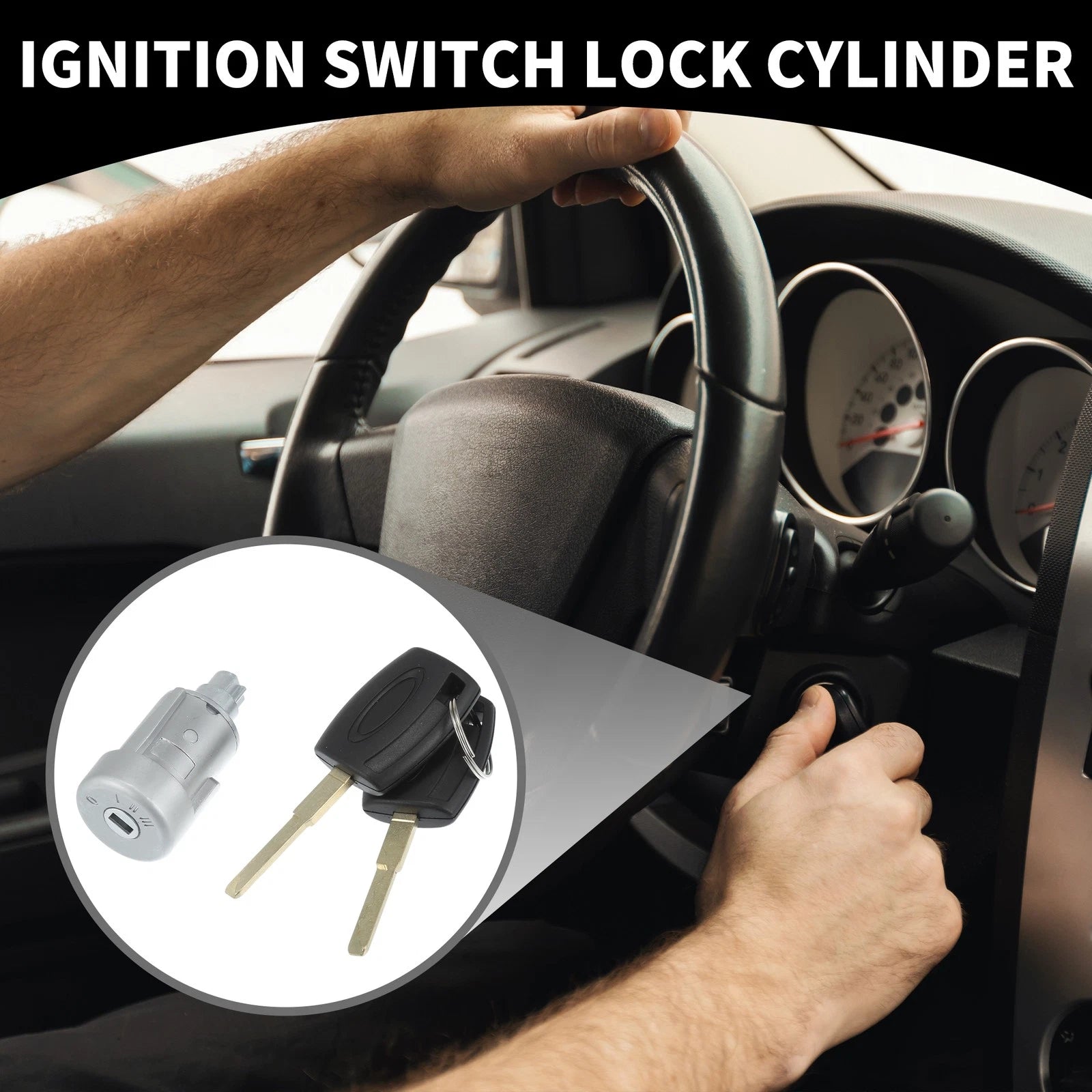 Ignition Lock Cylinder for Ford Transit MK8 (2014–2019)
