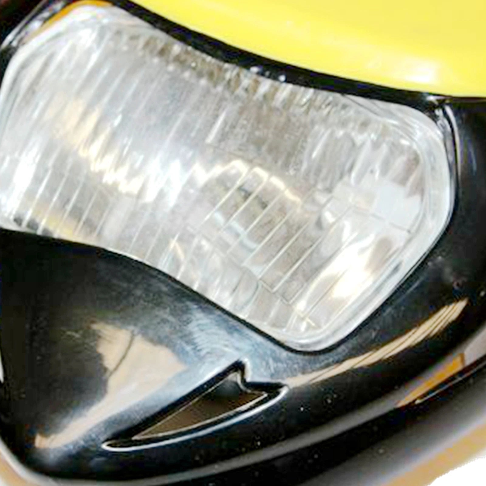 Headlight Lamp for PIT Trail Dirt Motorcycle MX Bike (Yellow/Black)