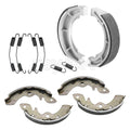 Front Rear Brake Shoes w/Spring for Suzuki (54400-41850, 64400-41810, 64410-24501)