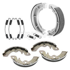 Front Rear Brake Shoes w/Spring for Suzuki (54400-41850, 64400-41810, 64410-24501)