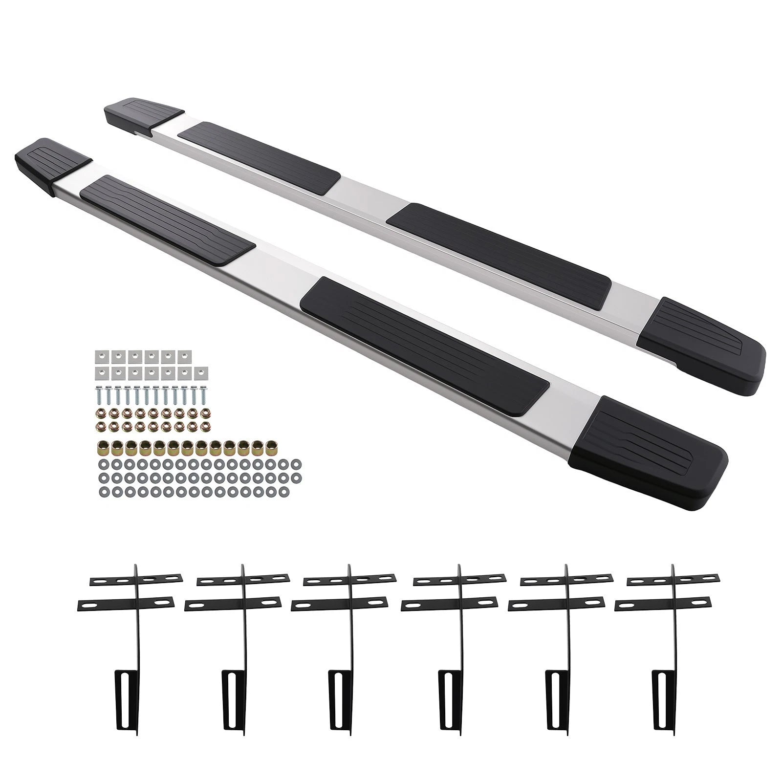 Aluminum Side Step Pair for Dodge Ram 2500/3500 Crew Cab (2010–2024)