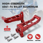 Footpegs for Yamaha YFZ450R (2009–2025) Red