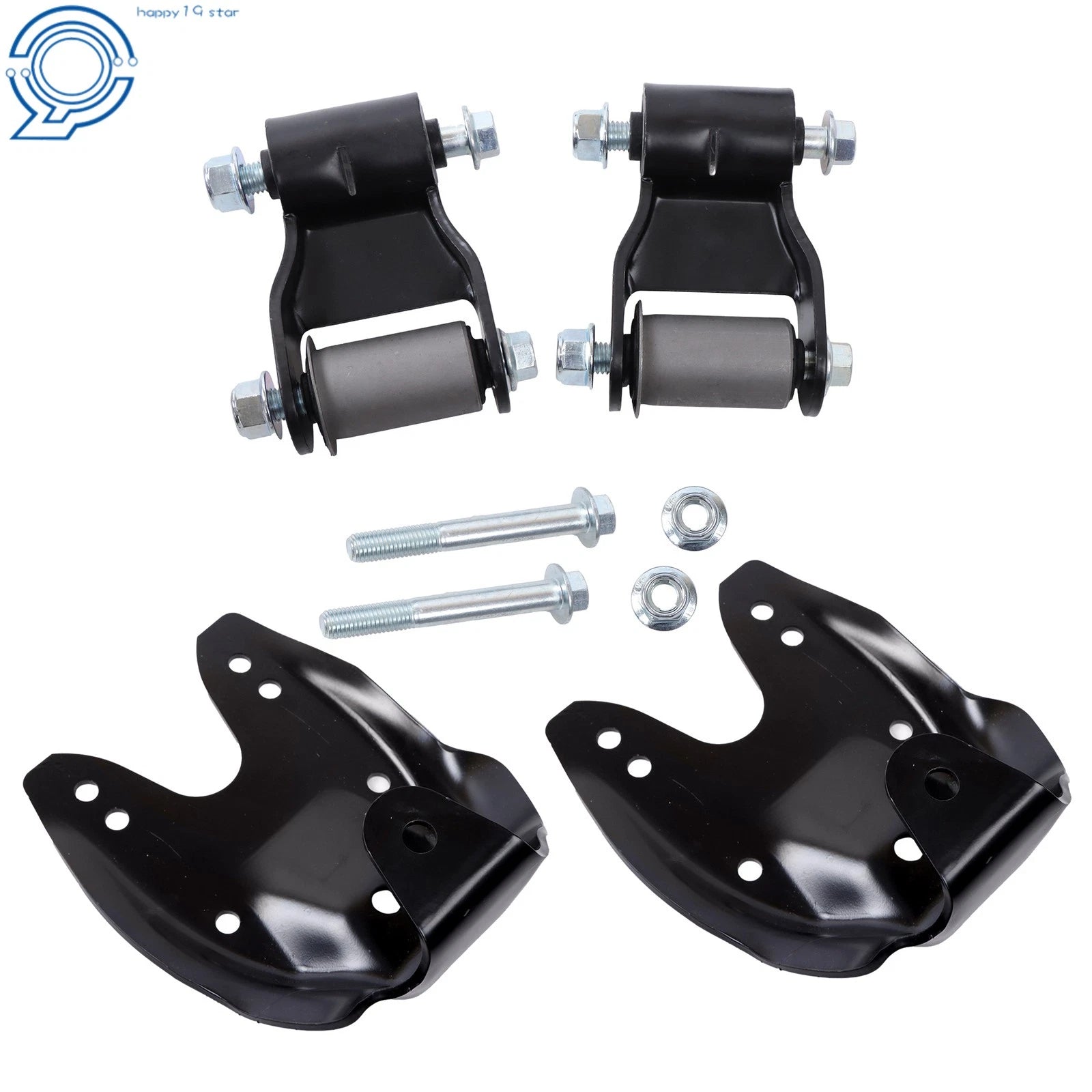 Rear Leaf Spring Hanger Bracket Kit for Dodge Dakota 4WD (1997–2004)