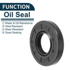 Set of 5 Oil Seal Rotary Shaft Seal NBR Rubber 22x48x8mm