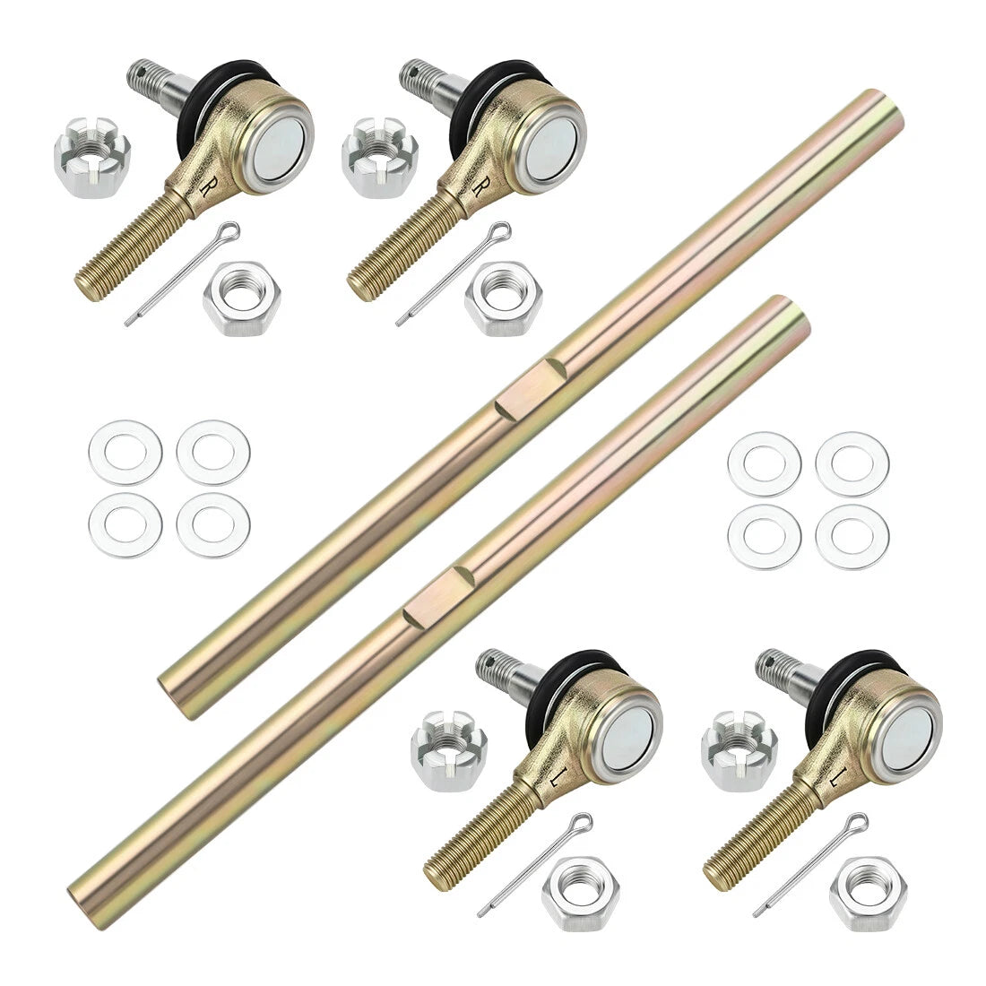 Tie Rod Ends Assembly for Yamaha Warrior 350 YFM350X (1987–2004) 1UY-23841-01-00