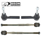 Set of 4 Inner & Outer Steering Tie Rod Ends for Equinox Terrain (2010–2017)