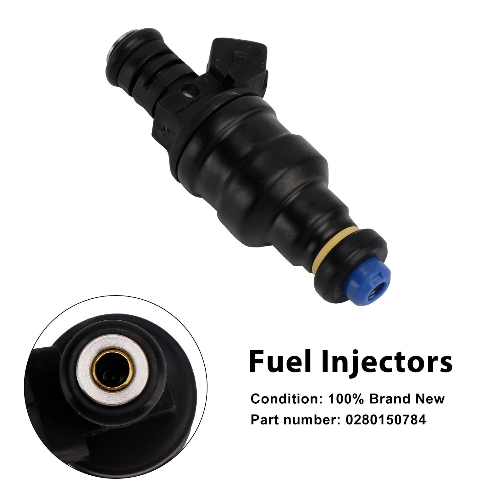 Set of 4 Fuel Injectors for BMW R1100 RT R850 R1100GS R850GS (1994–1999) 0280150784