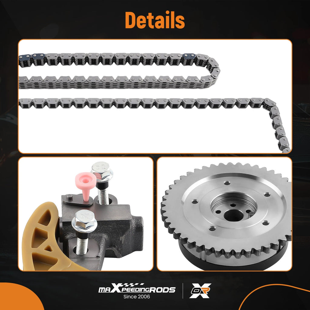 Timing Chain Kit with VVT Gears for Buick Cadillac Chevrolet GMC (2013-2017)