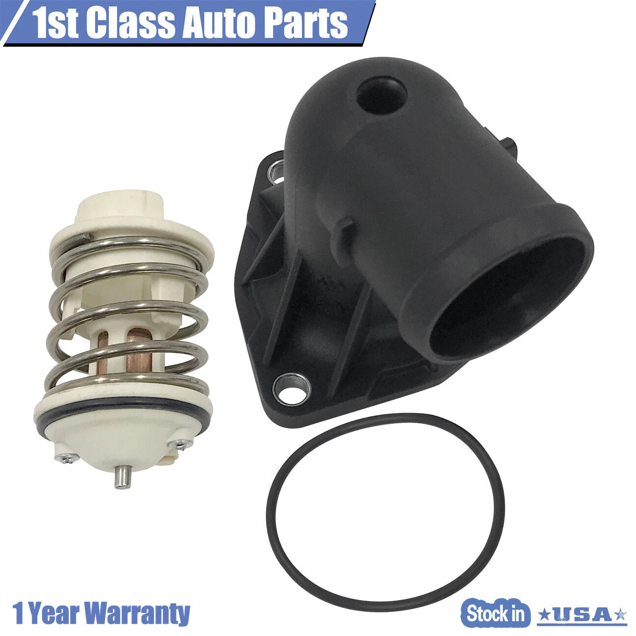 Thermostat Housing for VW CC Passat Touareg Audi Q7 (2007–2011)