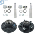 3500 lbs Trailer Hub with Bearing Kit for Axle #84 (5 on 4.5", 11")