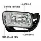 Set of 2 Fog Lights for Dodge Ram 1500 2500 3500 (2009–2012) w/Bracket