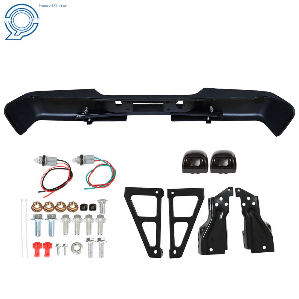Steel Rear Step Bumper for Chevrolet Silverado 1500 (2007-2013)