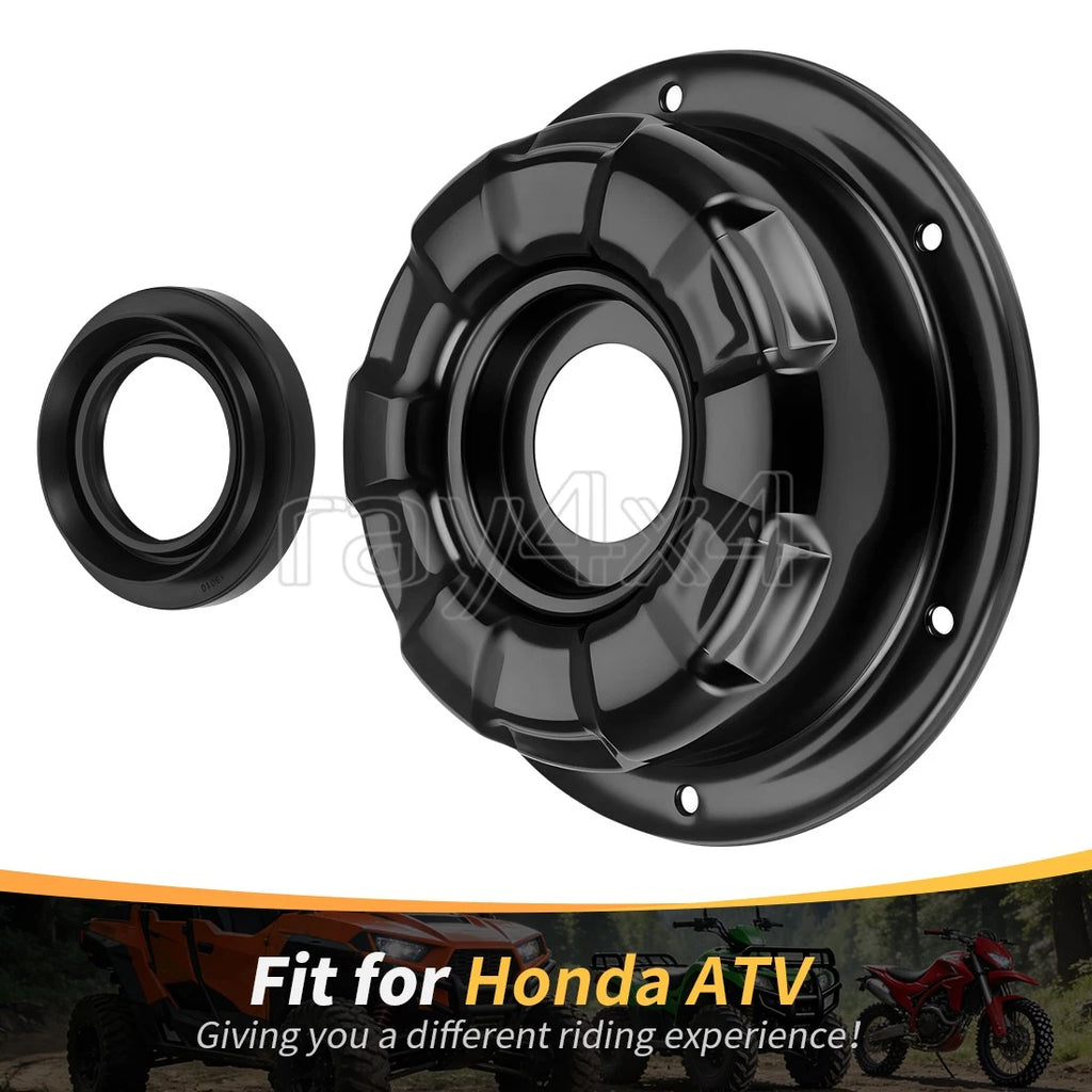 Rear Brake Drum Cover & Dust Seal Kit for Honda TRX90 TRX90X (1993–2024)