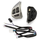Steering Wheel Switch Buttons Silver for Mitsubishi Outlander (2003-2023)