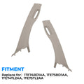 Set of 2 Pull Grab Handles for Dodge Ram (2002–2010)
