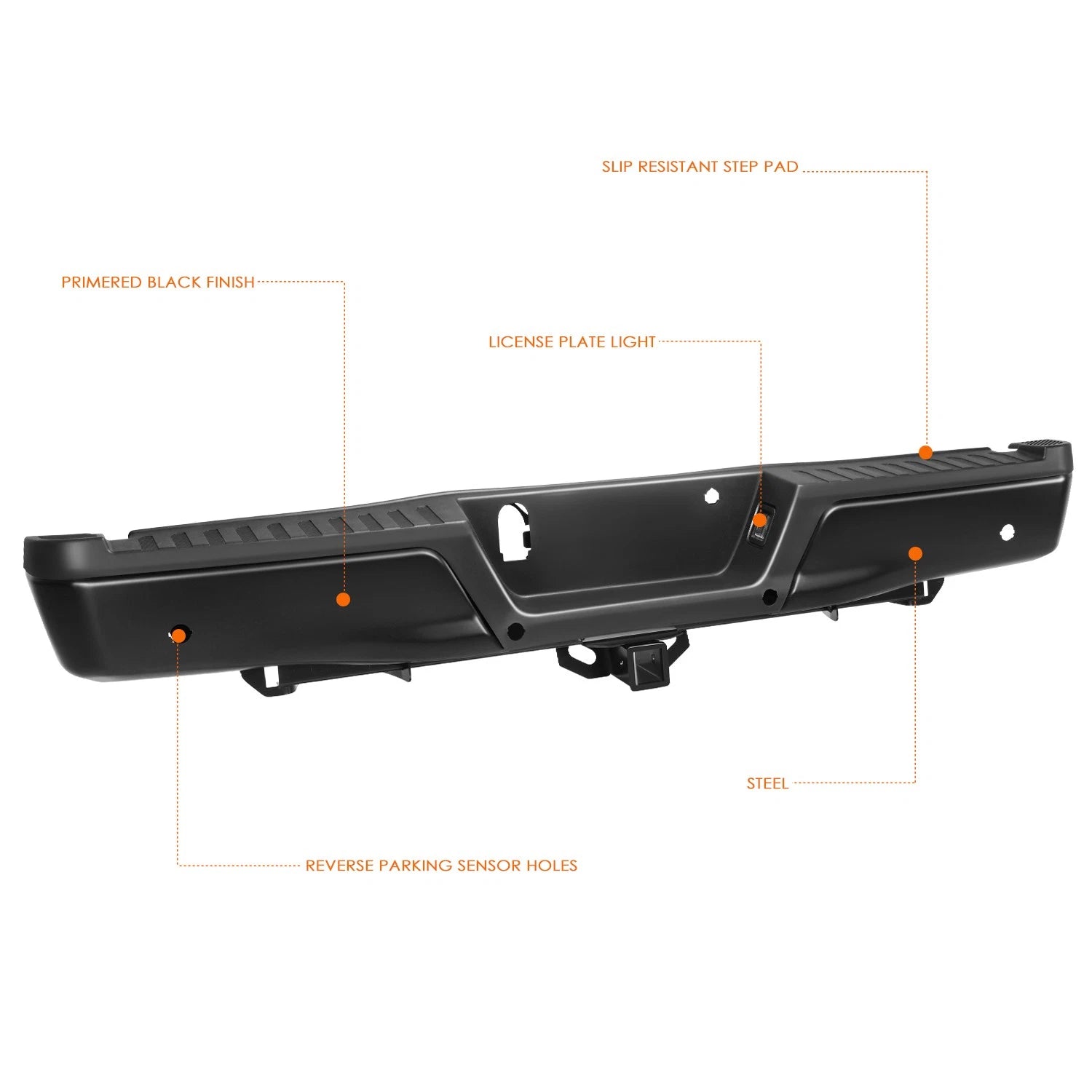 2X Full LED Tail Lights for GMC Sierra (2007–2014)