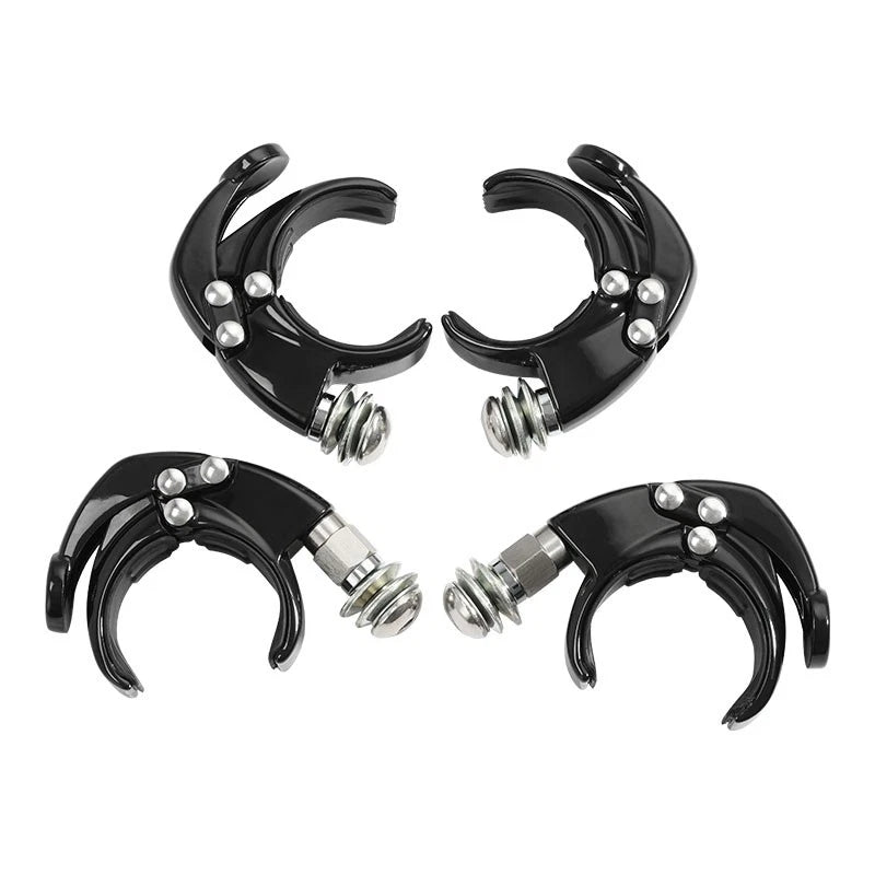 Windshield Clamps 54mm 56mm for Harley Low Rider S FXLRS (2020–2024) Fat Bob (2018–2024)