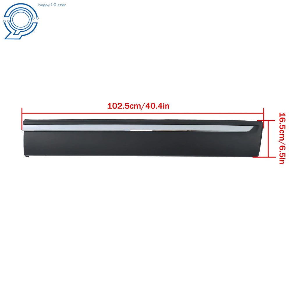 Front Right Door Molding for Mazda CX-9 (2016–2023) Black