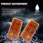 Amber Lens Side Marker Lights for Pontiac Parisienne Bonneville Safari