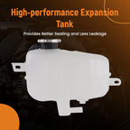 Radiator Coolant Reservoir Bottle for Dodge Journey (2009-2019) w/Cap