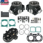 Top End Kit for Yamaha Banshee 350 (1987–2006) - Cylinder Head, Piston, Gasket