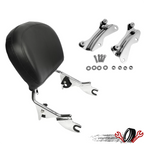 Backrest Sissy Bar with 4 Point Docking Hardware for Harley Touring (2014–2024)