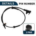 Front Right ABS Wheel Speed Sensor for Smart Forfour (2004–2006) No.A4545420618