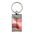 Pink Rectangular Wave Keychain - Officially Licensed for Honda S2000