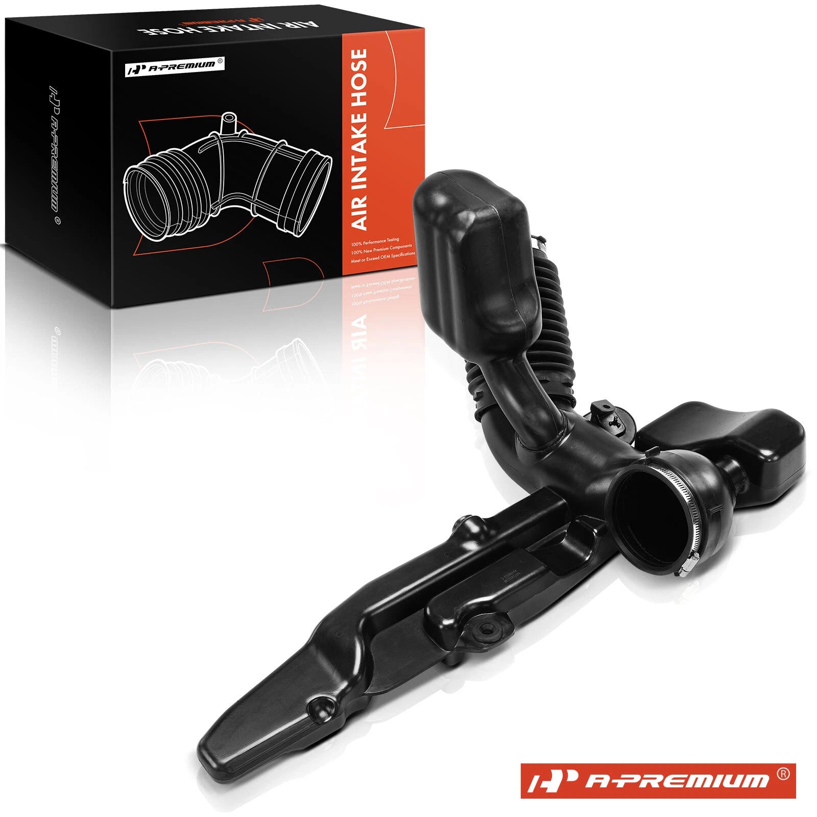Engine Air Intake Hose with Clamp for Chevy Silverado 1500 (2007–2013)
