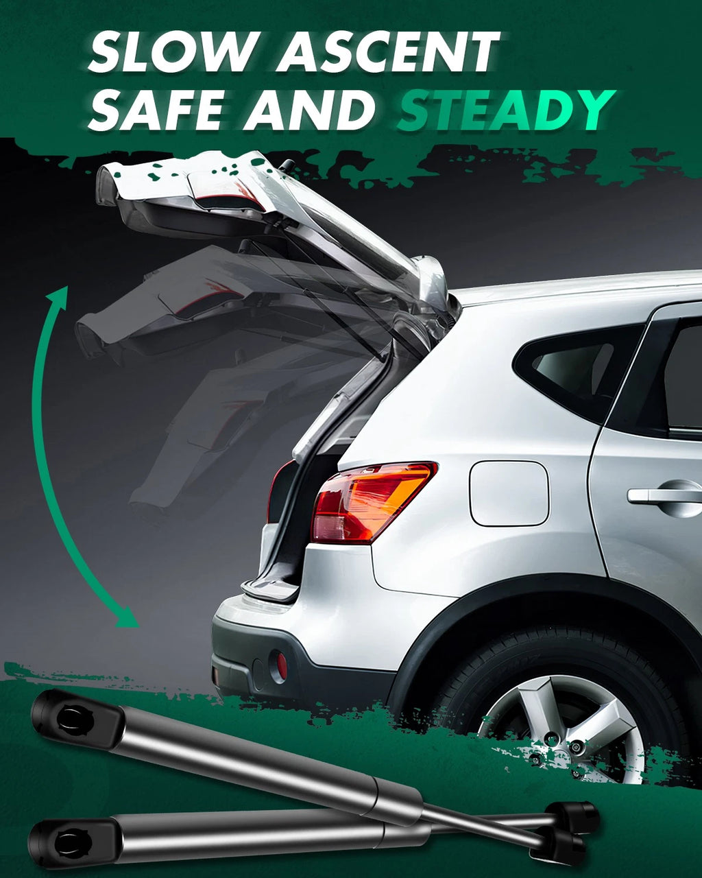 2X Rear Trunk Lift Supports Gas Struts for Infiniti G35 (2003–2008)