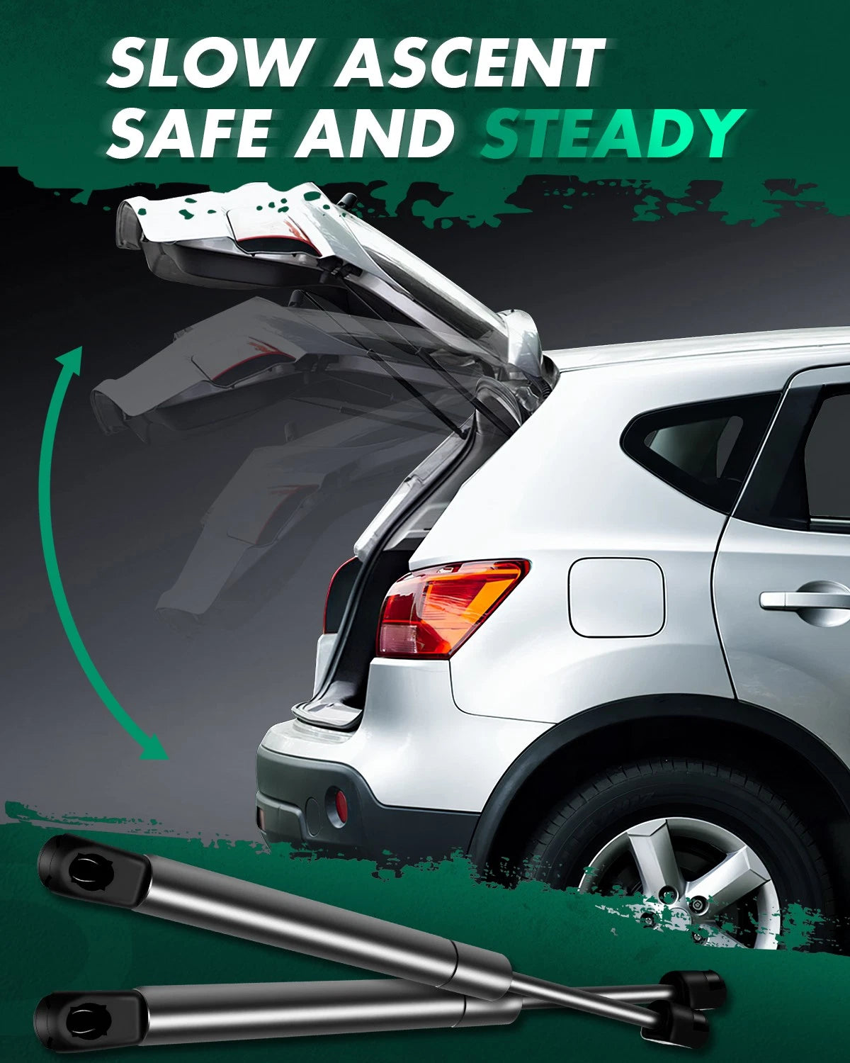 2X Rear Trunk Lift Supports Gas Struts for Infiniti G35 (2003–2008)