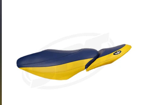 Seat Cover for Yamaha FX (Non Cruiser) (2002–2008) Deep Blue/Yellow