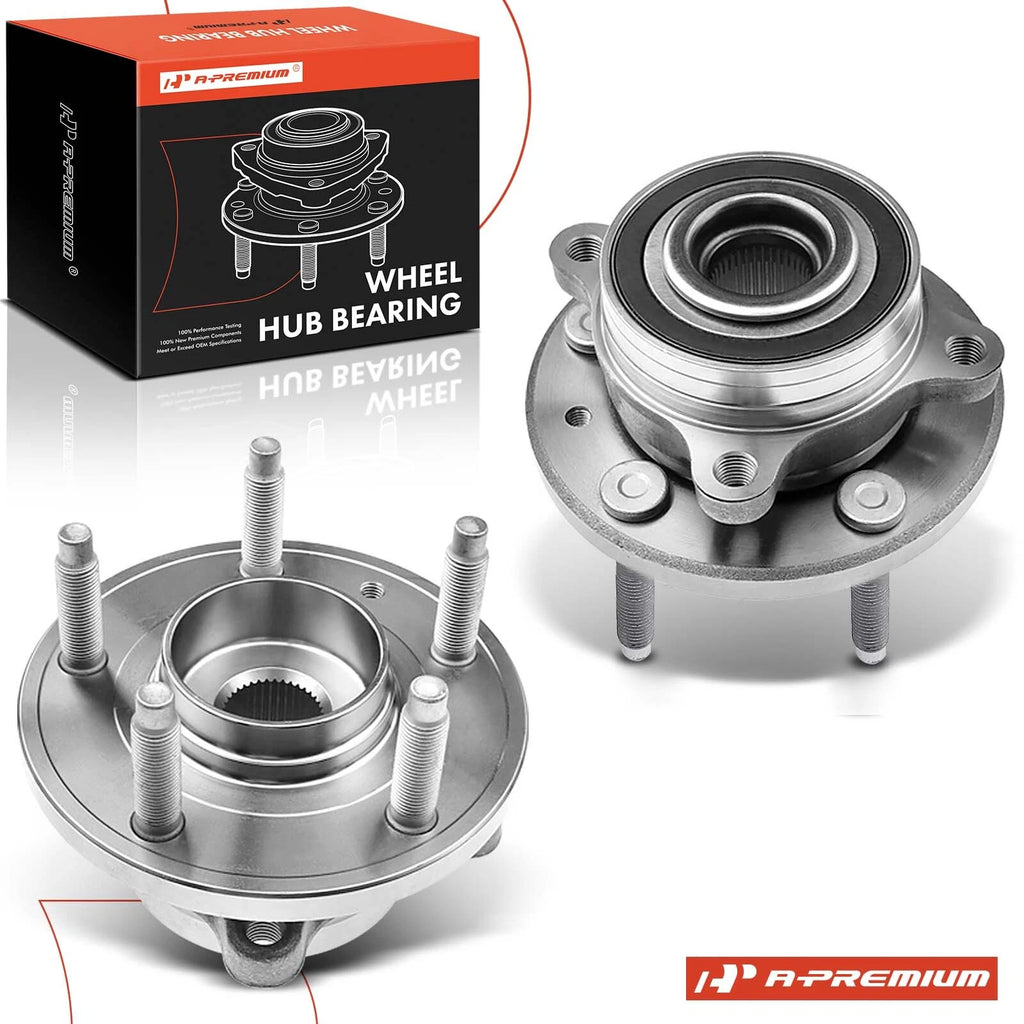 2X Front or Rear Wheel Hub & Bearing Assembly for Ford Edge (2007–2023)