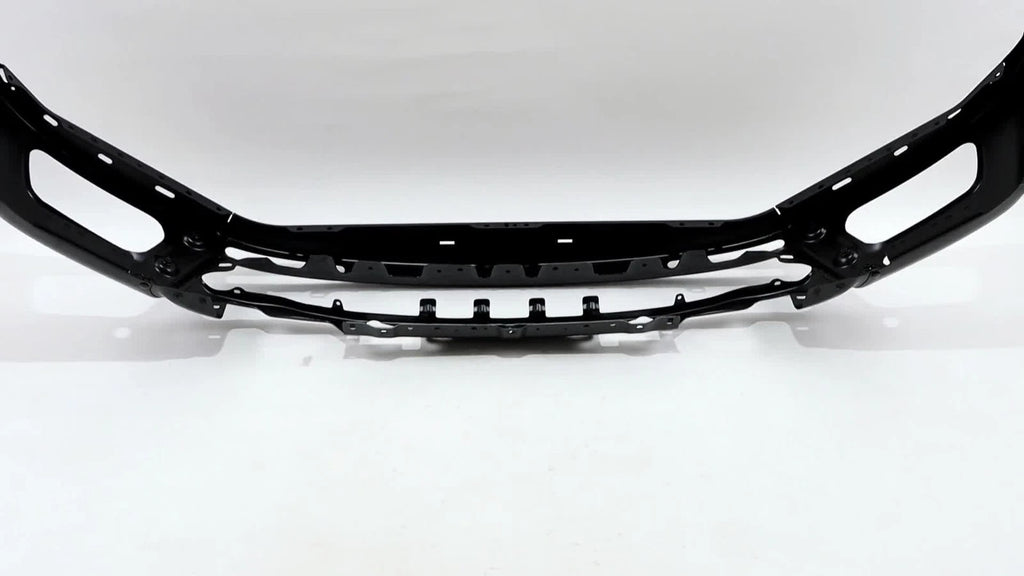 Split Front Bumper Steel Face Bar for Ford Ranger (2019-2023) with Sensor Hole
