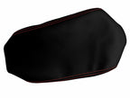 Leather Console Lid Armrest Cover for Jeep Compass (2009–2016) Red Stitch
