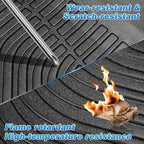 Set of 3D Floor Mats for Mazda CX-5 (2017–2023) TPE Rubber All Weather
