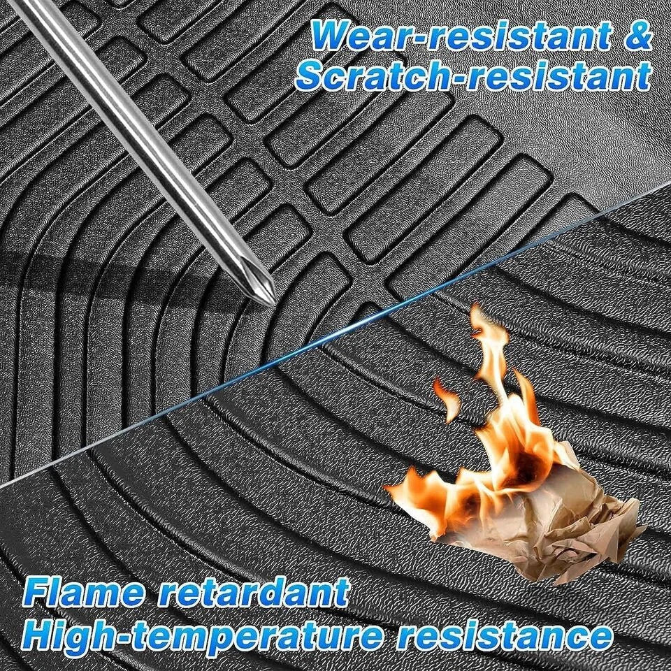 Set of 3D Floor Mats for Mazda CX-5 (2017–2023) TPE Rubber All Weather