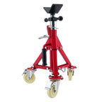 Steel Adjustable V-Head Pipe Jack Stand for 20–37in Range (2010–2019)