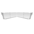 14" Bulleye Hole Wicked Drop Sun Visor for Kenworth W990 T680