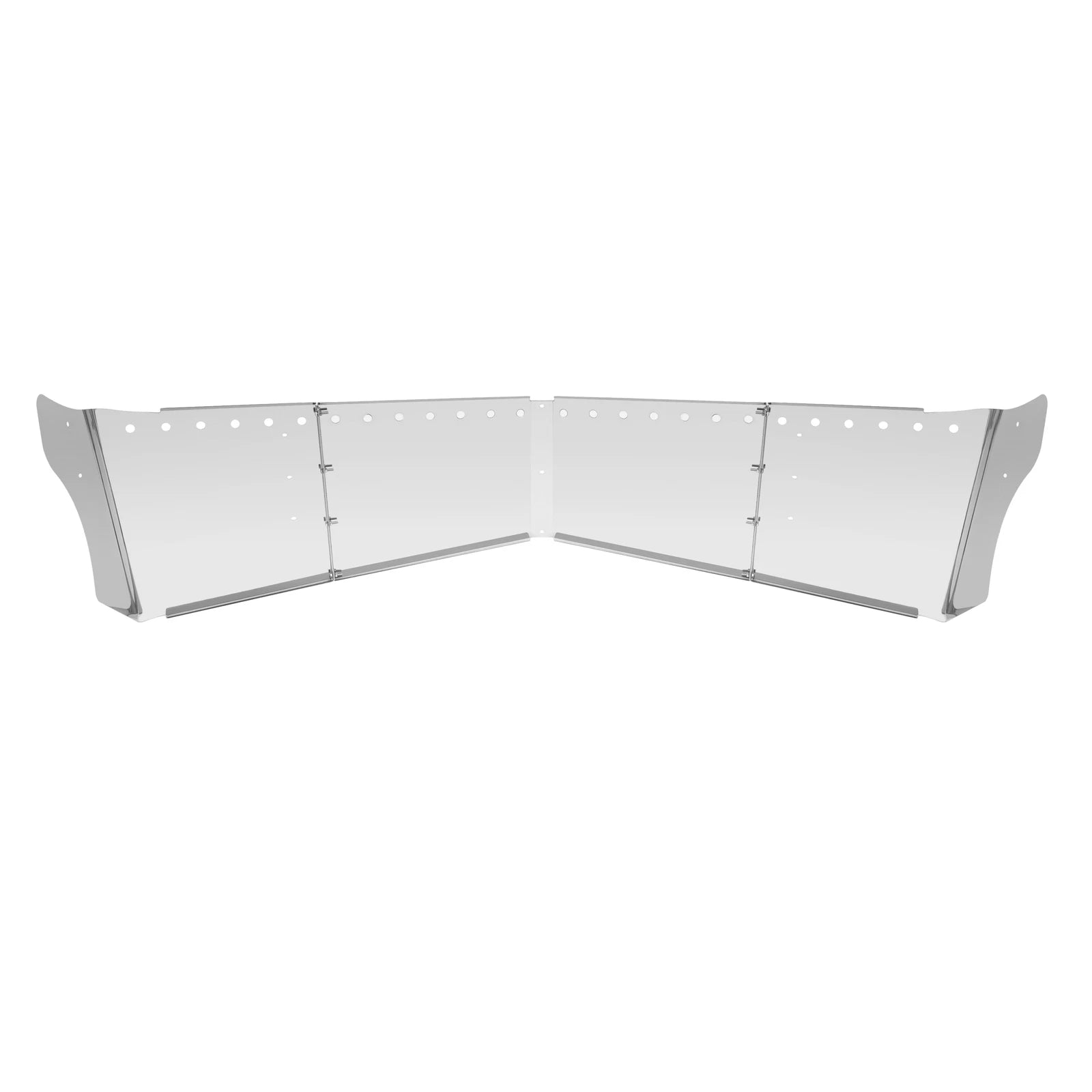 14" Bulleye Hole Wicked Drop Sun Visor for Kenworth W990 T680