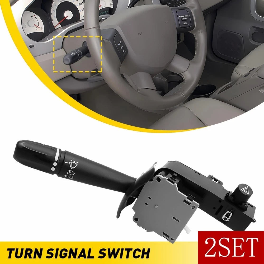 Set of 2 Turn Signal Headlight Dimmer Switches for Dodge Ram 1500 (2002–2008)