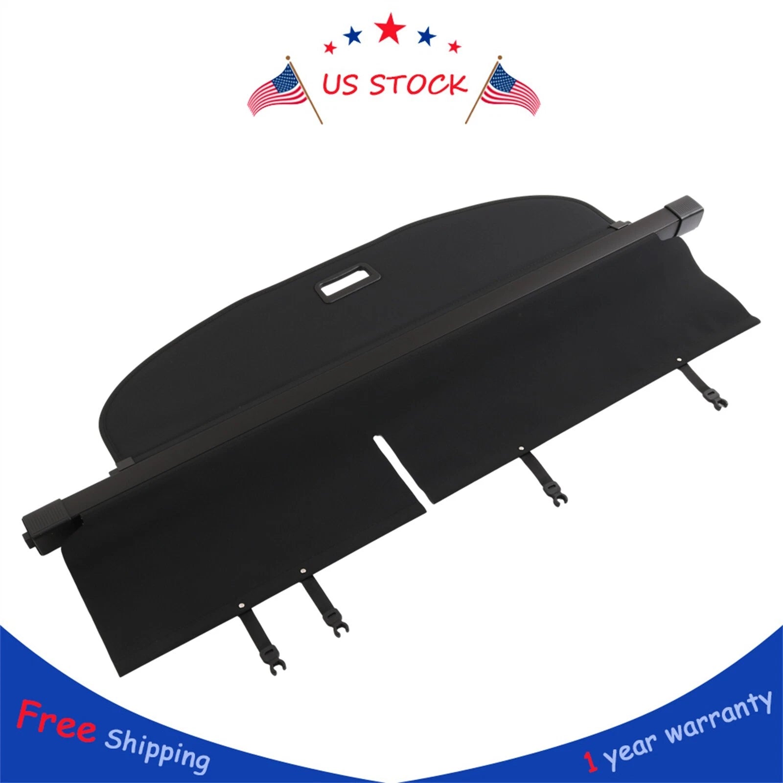 Cargo Cover for Jeep Cherokee (2019–2023) Rear Trunk Shade