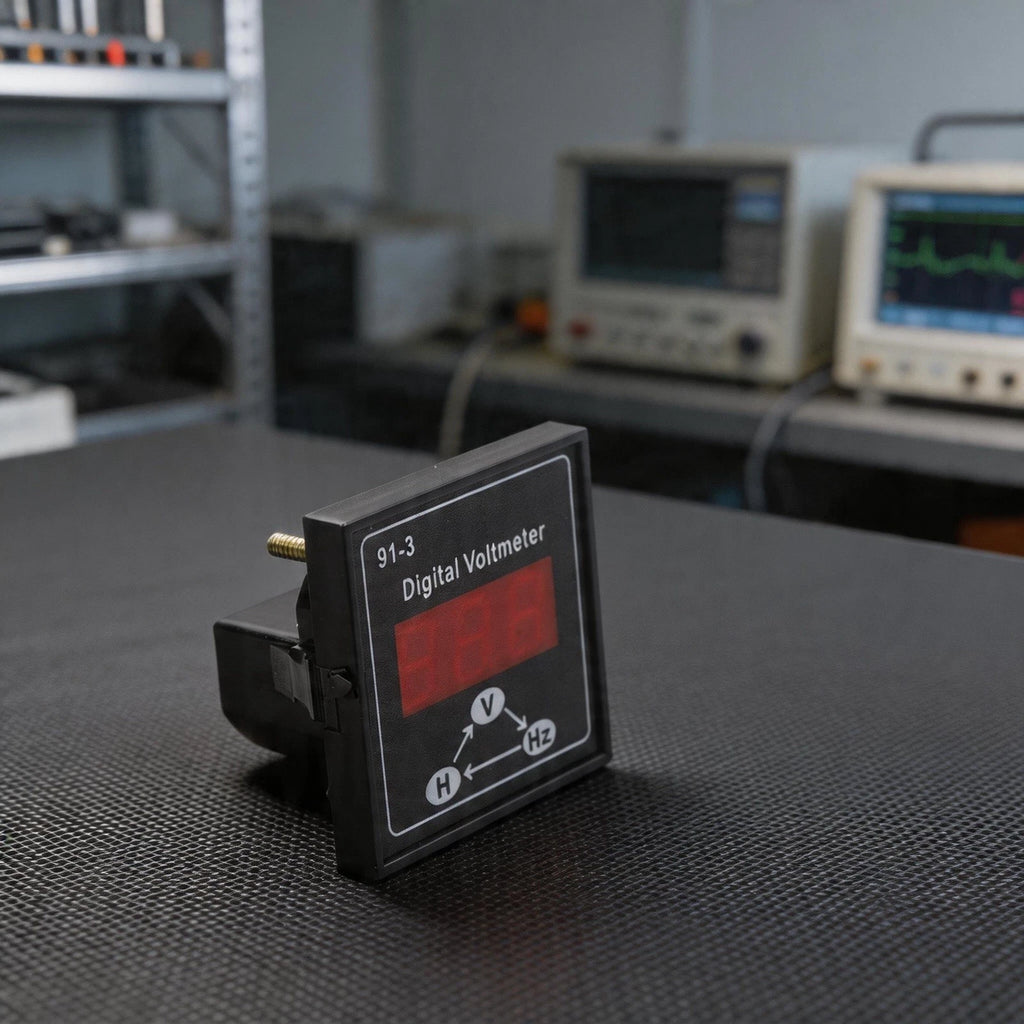 Digital Voltmeter 913 for Generator 220V 380V (Single Phase, Three Phase)