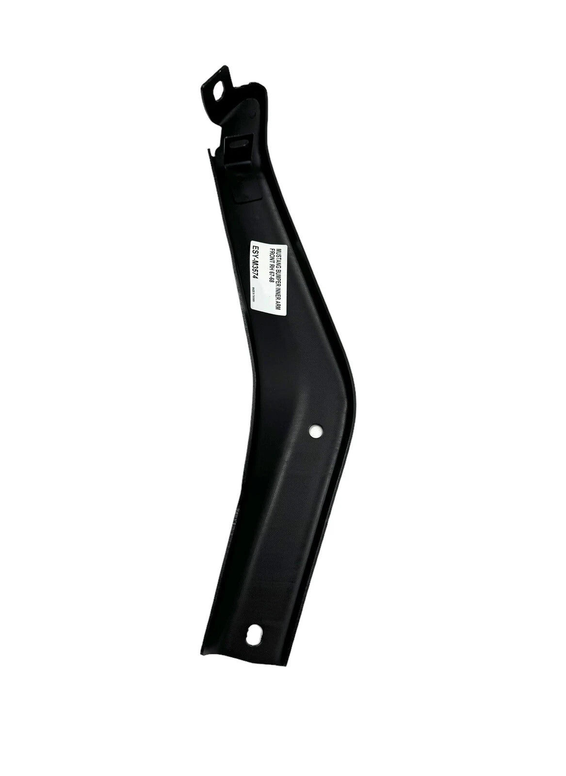 Inner Front Bumper Bracket Arms Left Right Replacement for 1967-1968 Mustang