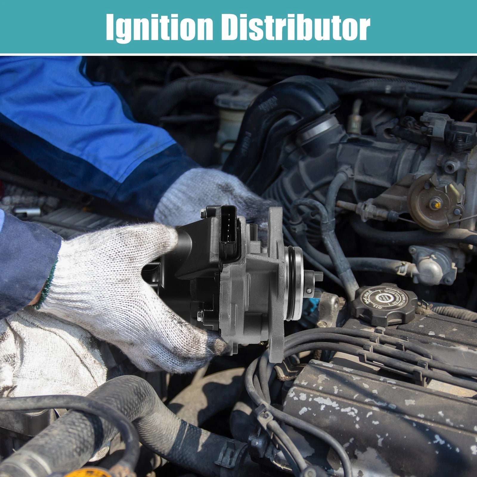 Replacement Ignition Distributor for Nissan Sentra, 200SX (1995–1999) 222100-0M300