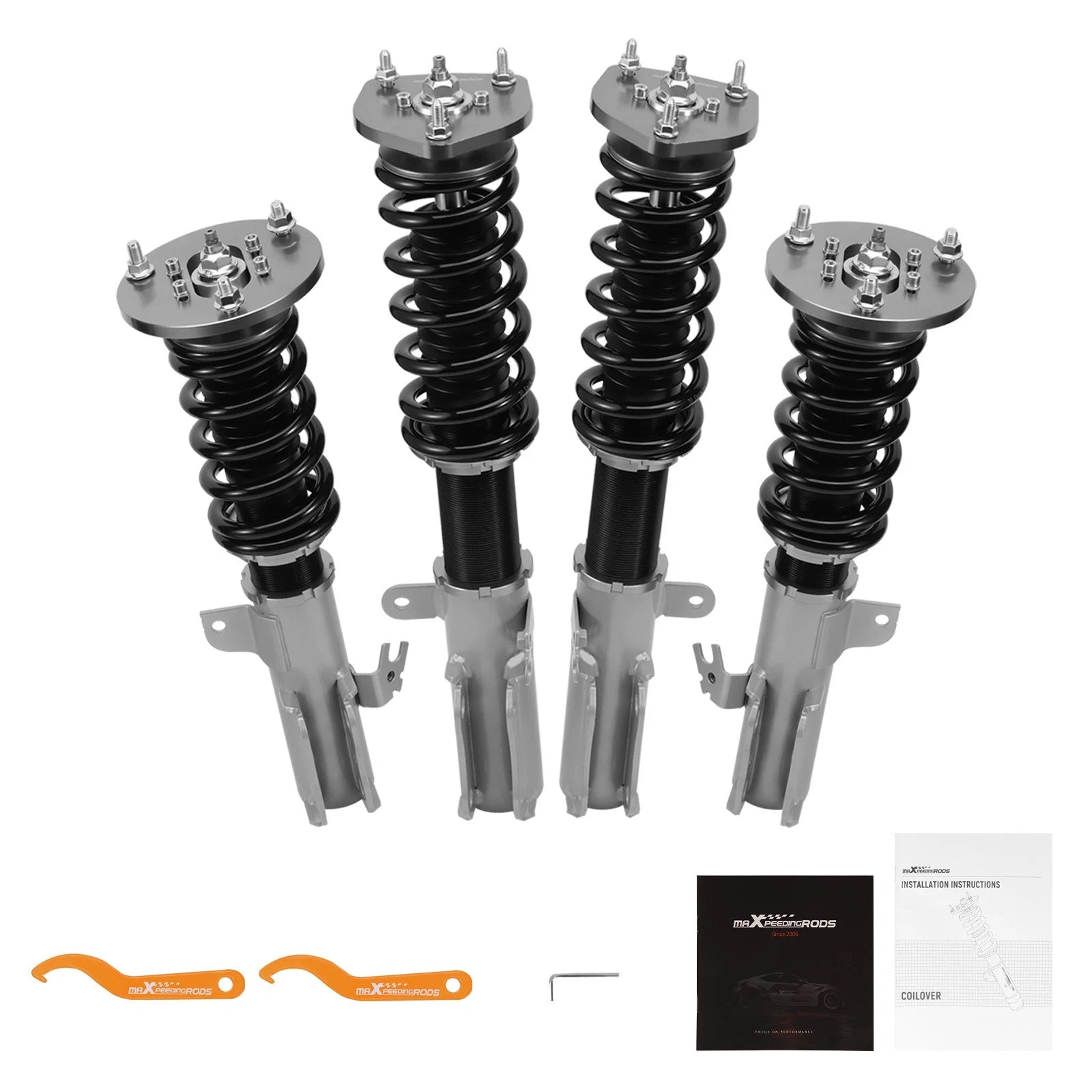 Coilovers 24 Way Damper Adjustable Suspension Kit for Toyota Camry (1997–2001)