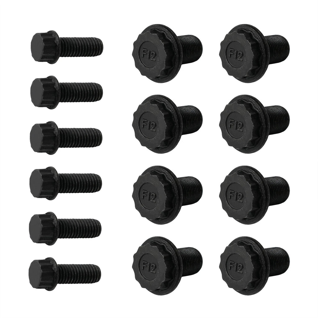 14PCS Clutch Flywheel Pressure Plate Flange Bolt Set for Honda Civic Si (2006–2011)