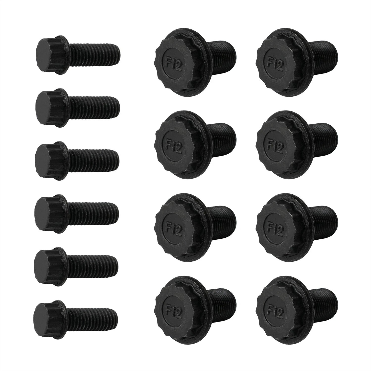 14PCS Clutch Flywheel Pressure Plate Flange Bolt Set for Honda Civic Si (2006–2011)